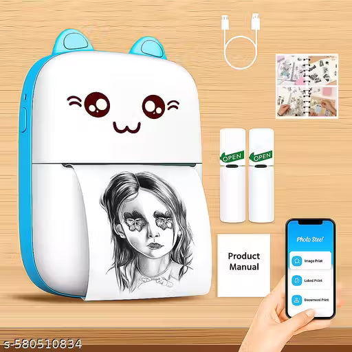 Portable Mini Printer Mini Poket Printe Receipt Printer