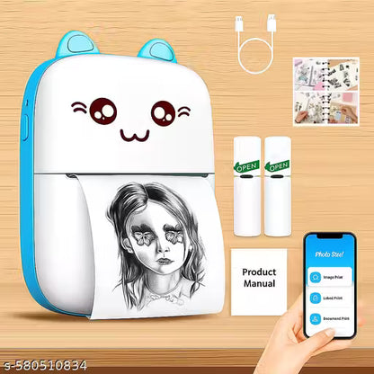 Portable Mini Printer Mini Poket Printe Receipt Printer